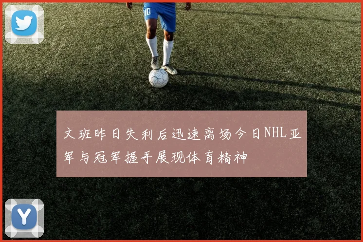 文班昨日失利后迅速离场今日NHL亚军与冠军握手展现体育精神